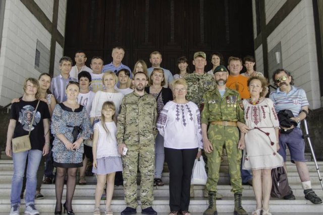 Зустріч з ветеранами російсько-української війни